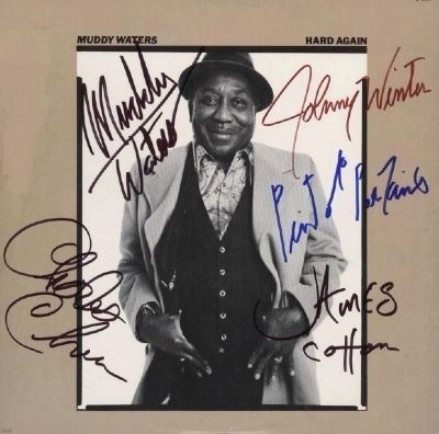 Autographed Muddy Waters LP image. Click for full size.