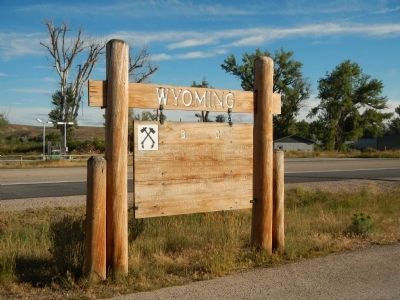 Bonneville Cabins Marker. Click for full size. Bonneville Cabins Marker image. Click for full size.
