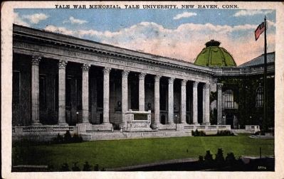 <i>Yale War Memorial, Yale University, New Haven, Conn.</i>. Click for full size. <i>Yale War Memorial, Yale University, New Haven, Conn.</i> image. Click for full size.