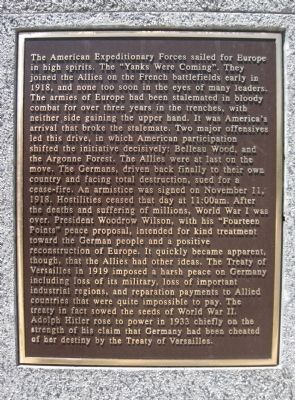 World War I <i>(continued)</i>. Click for full size. World War I <i>(continued)</i> image. Click for full size.