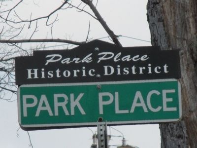 Park Place Historic District Sign image. Click for full size.