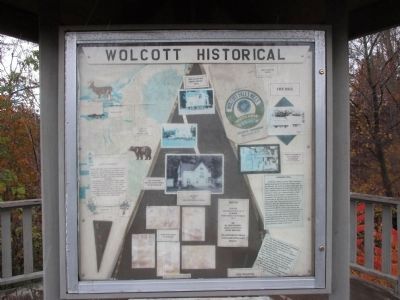 Wolcott Falls Kiosk image. Click for full size.