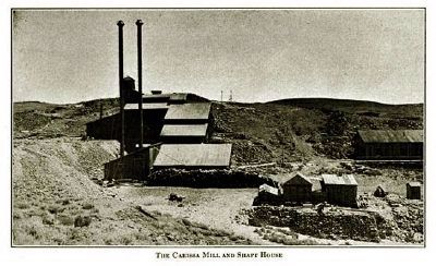 The Carissa Mill and Shaft House image. Click for full size.