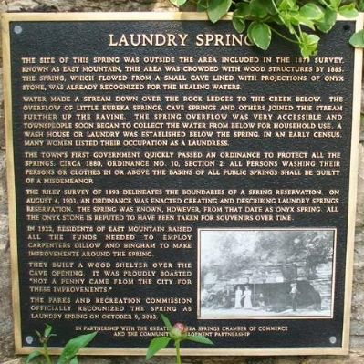 Laundry Spring Marker. Click for full size. Laundry Spring Marker image. Click for full size.