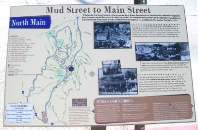 Mud Street to Main Street Marker image. Click for full size.