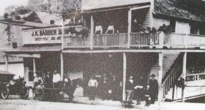 Photo on Mud Street to Main Street Marker image. Click for full size.