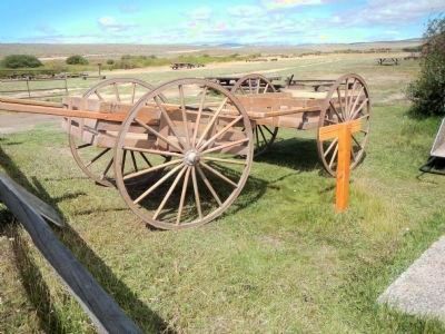 Replica Mormon Handcarts. Click for full size. Replica Mormon Handcarts image. Click for full size.