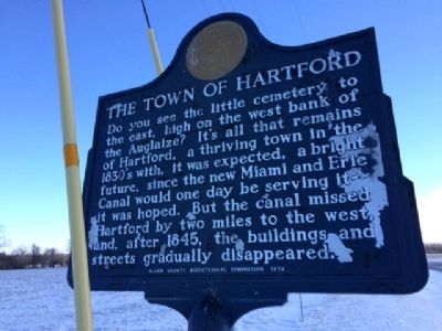 The Town of Hartford Marker. Click for full size. The Town of Hartford Marker image. Click for full size.