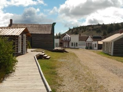 Main Street from Tibbals Cabin image. Click for full size.
