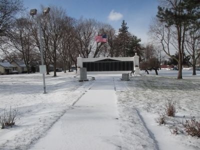 Memorial Faces Payne Avenue image. Click for full size.