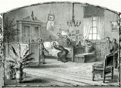 Death Bed Scene image. Click for full size.