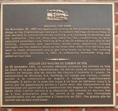 Railway Car Shop Marker image. Click for full size.