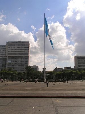 Wide view of National Day of Dignity for the Victims of Guatemala's Armed Conflict Marker image. Click for full size.
