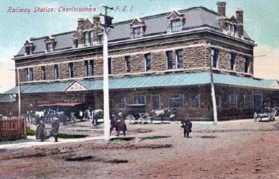 Charlottetown Railway Station image. Click for full size.