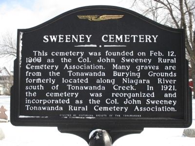 Sweeney Cemetery Marker image. Click for full size.