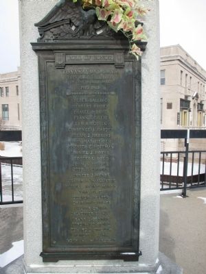 Roll of Honor Marker image. Click for full size.