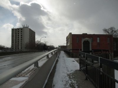 Southward on Bridge, Webster St. to Main St.. Click for full size. Southward on Bridge, Webster St. to Main St. image. Click for full size.