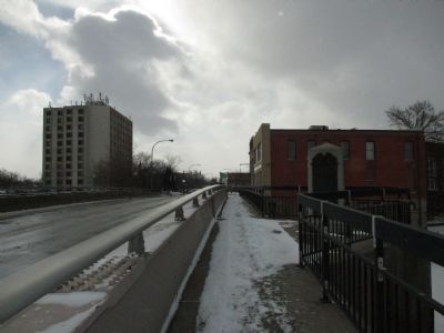 Southward on Bridge, Webster St. to Main St. image. Click for full size.