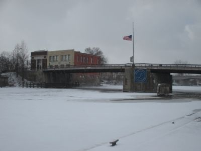 Memorial Location - Pier of Bridge. Click for full size. Memorial Location - Pier of Bridge image. Click for full size.