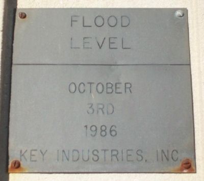 Flood Level Marker image. Click for full size.