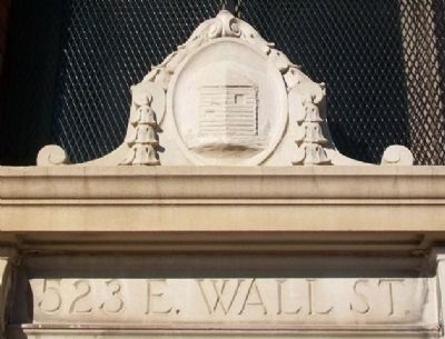 Entrance Detail at Former Key Industries Building image. Click for full size.
