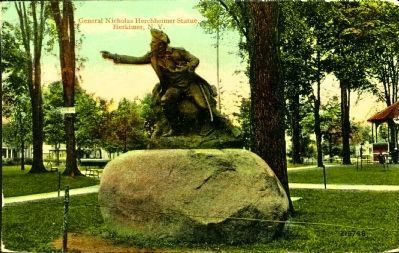 <i>General Nicholas Herchheimer Statue, Herkimer, N.Y.</i> image. Click for full size.