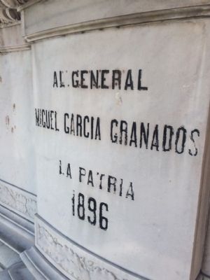 Miguel Garcia Granados Marker. Click for full size. Miguel Garcia Granados Marker image. Click for full size.