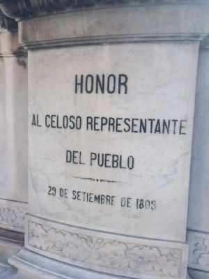 Miguel Garcia Granados Marker. Click for full size. Miguel Garcia Granados Marker image. Click for full size.