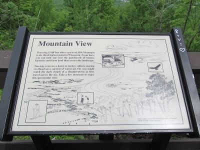 Mountain View Marker. Click for full size. Mountain View Marker image. Click for full size.