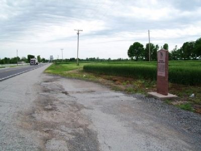 Entering Indian Territory Marker image. Click for full size.