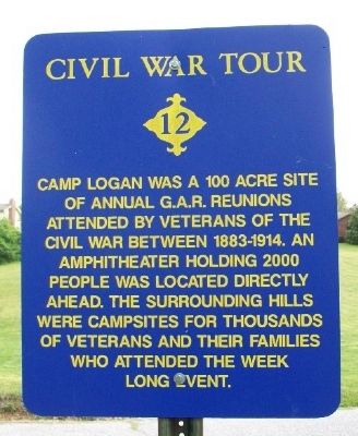 Camp Logan Marker image. Click for full size.