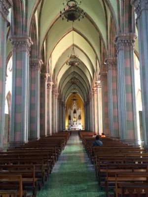 Interior of Santa Ana Cathedral. Click for full size. Interior of Santa Ana Cathedral image. Click for full size.
