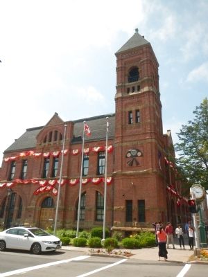 Charlottetown City Hall. Click for full size. Charlottetown City Hall image. Click for full size.