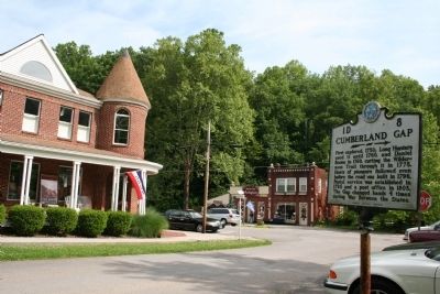 Cumberland Gap Marker. Click for full size. Cumberland Gap Marker image. Click for full size.
