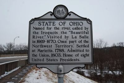 State of Ohio Marker image. Click for full size.