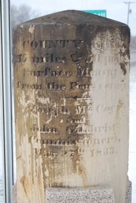 Mason-Dixon Line Stone image. Click for full size.
