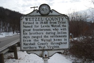Wetzel County Marker image. Click for full size.