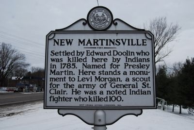 New Martinsville Marker image. Click for full size.