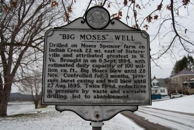 "Big Moses" Well Marker. Click for full size. "Big Moses" Well Marker image. Click for full size.