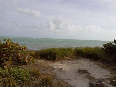 View of Atlantic Ocean from Keeper's Cottage image. Click for full size.