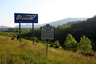 Tennessee Marker. Click for full size. Tennessee Marker image. Click for full size.