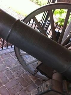 Yorktown inscription on the British 6-pounder. Click for full size. Yorktown inscription on the British 6-pounder image. Click for full size.