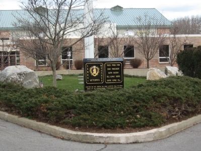 Darien Combat Wounded Veterans Monument. Click for full size. Darien Combat Wounded Veterans Monument image. Click for full size.