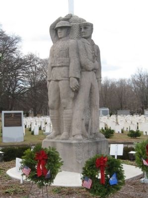Spring Grove Cemetery Veterans Memorial image. Click for full size.