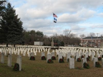 Spring Grove Cemetery Veterans Memorial. Click for full size. Spring Grove Cemetery Veterans Memorial image. Click for full size.