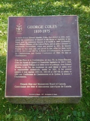 George Coles Marker image. Click for full size.