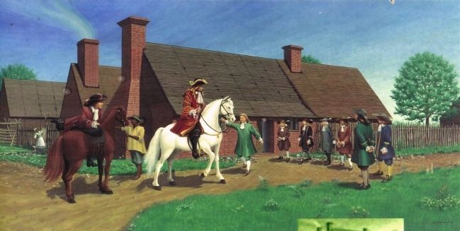 The Arrival of Governor Copley. Click for full size. The Arrival of Governor Copley image. Click for full size.