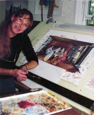 Leslie H. Barker<br>Artist. Click for full size. Leslie H. Barker<br>Artist image. Click for full size.