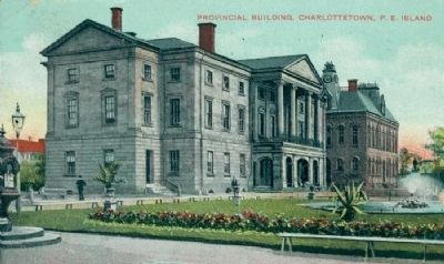 <i>Provincial Building, Charlottetown, P.E. Island</i> image. Click for full size.
