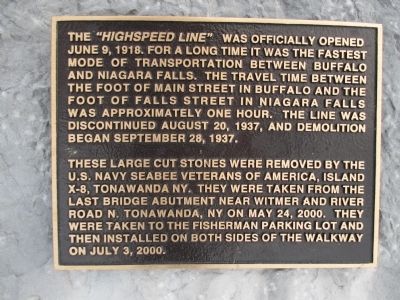 The "Highspeed Line" Marker. Click for full size. The "Highspeed Line" Marker image. Click for full size.